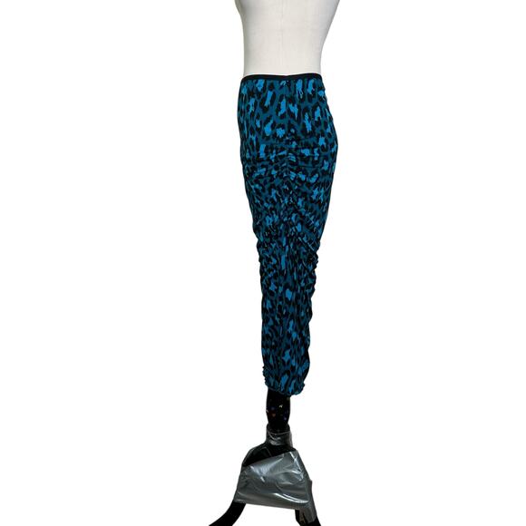 Diane Von Furstenberg evergreen leopard print midi skirt size M - Picture 7 of 12